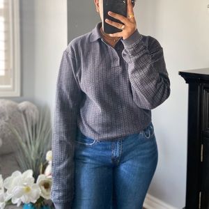 Vintage Kipling Men’s Long Sleeve Polo